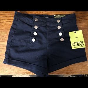 Navy Blue Shorts - Size 0